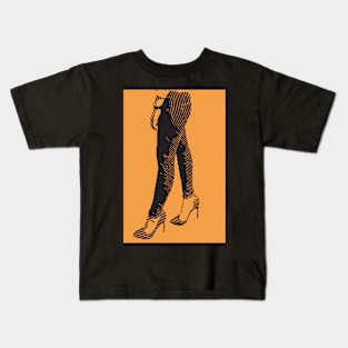 Vintage High Heel Kids T-Shirt